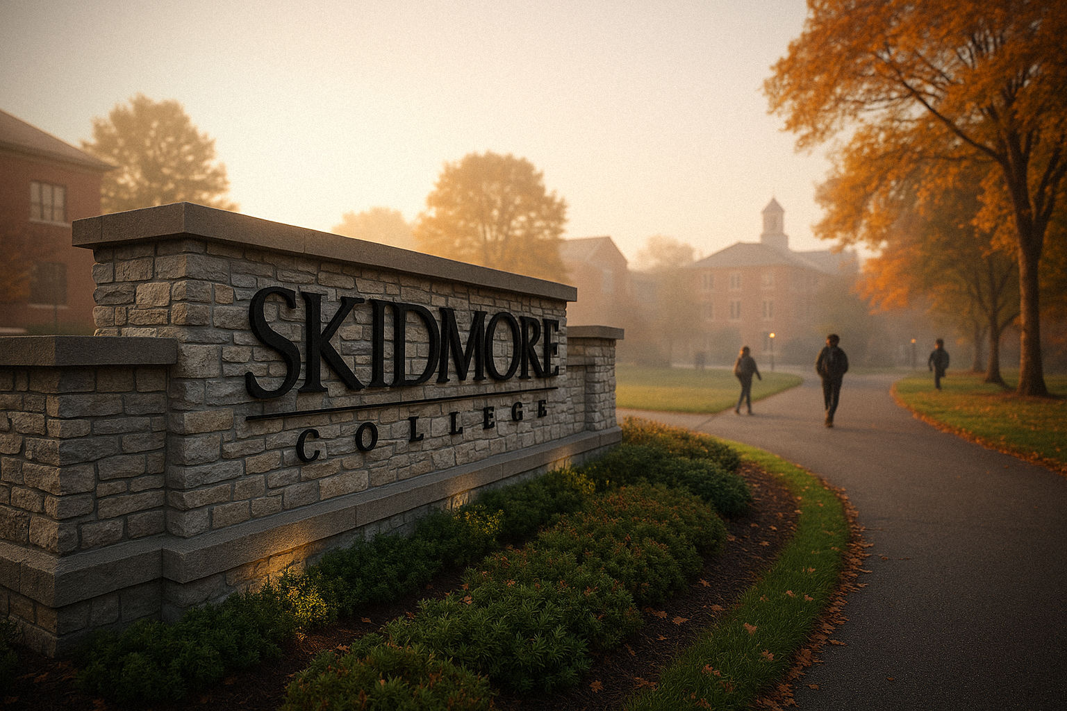 Skidmore College Monument Sign